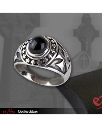 Ring 'Onyx Iron Cross' - vergleichen und g&uuml;nstig kaufen